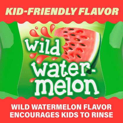 ACT Kids Anticavity Fluoride Mouthwash, Wild Watermelon, 16.9 fl. oz.