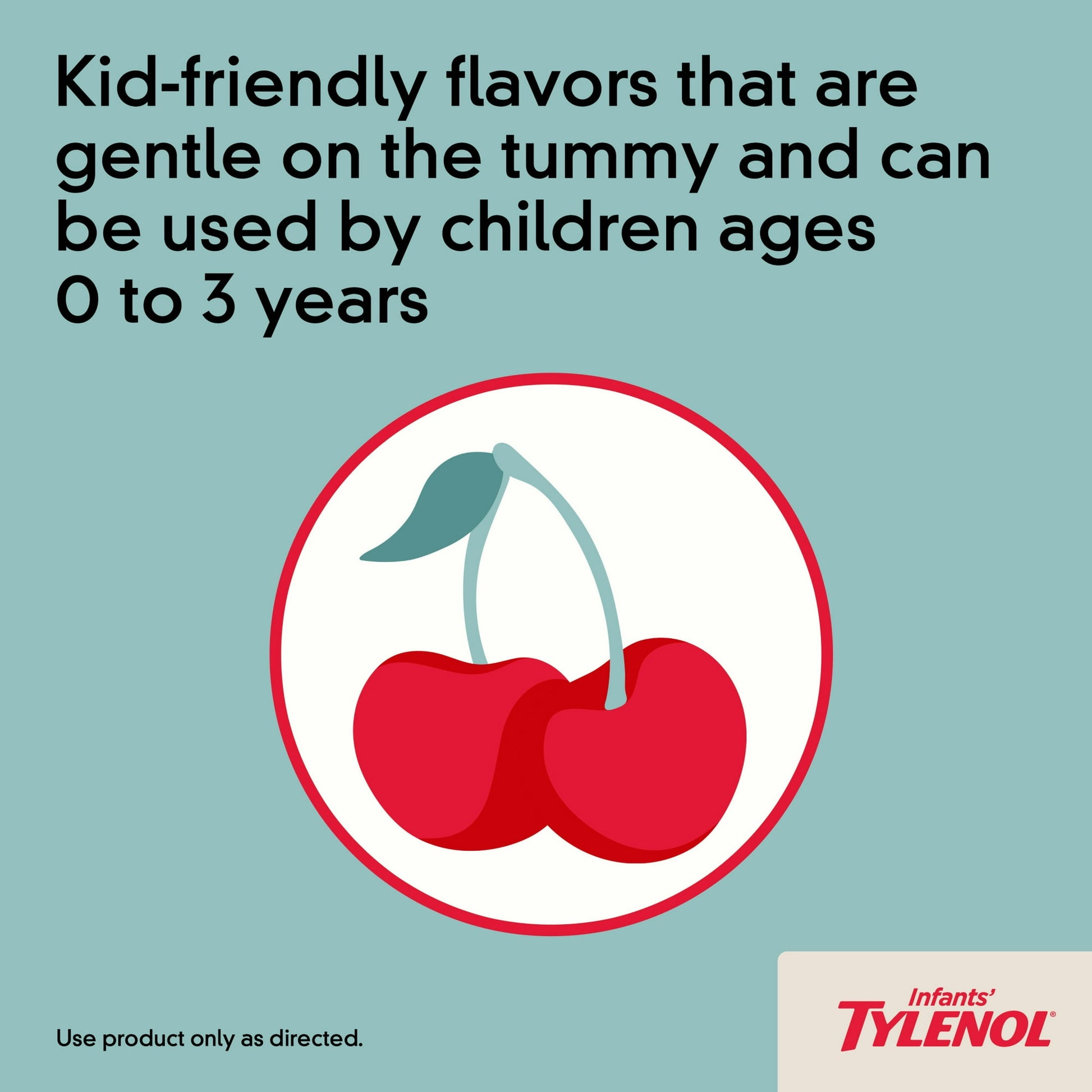 Image displaying cherry graph with texts on a blue background