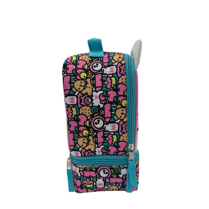 Insulated lunch bag displayed on a white background.