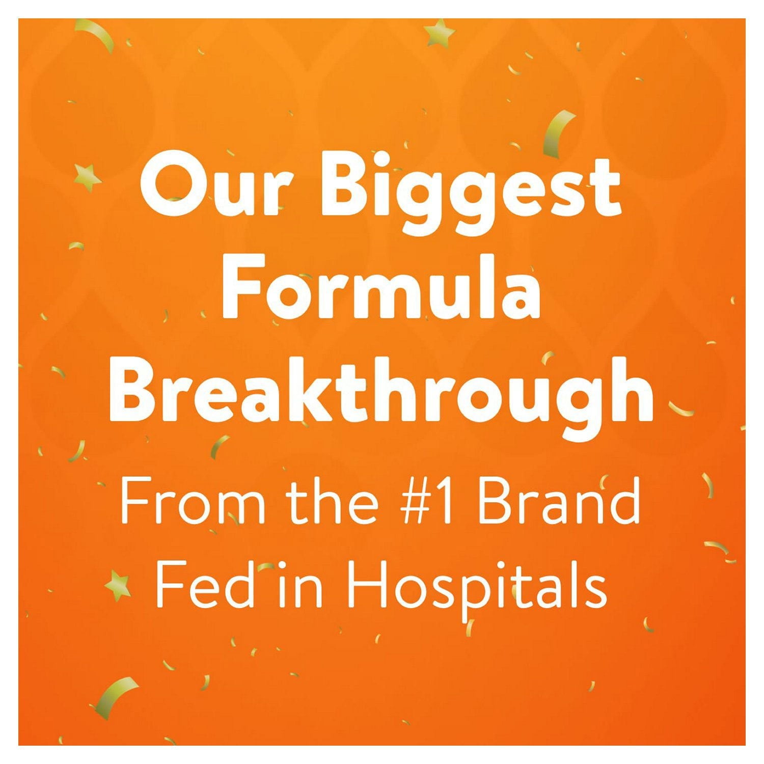 Product image displaying written details and features about baby formula