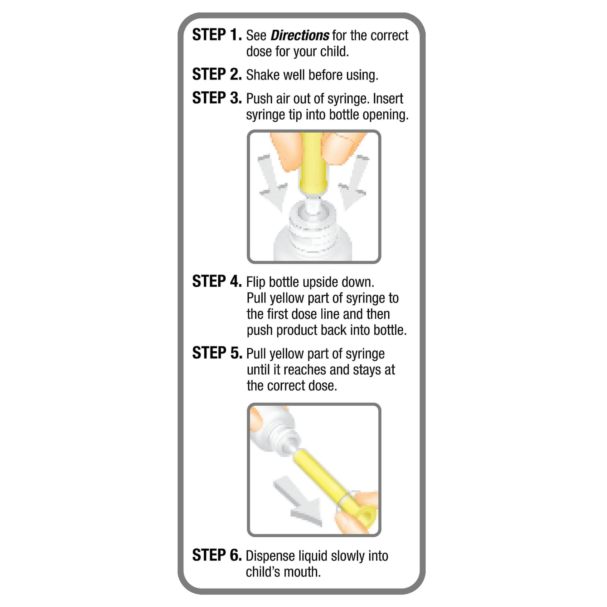 Image displaying text about details of a gentle relief product