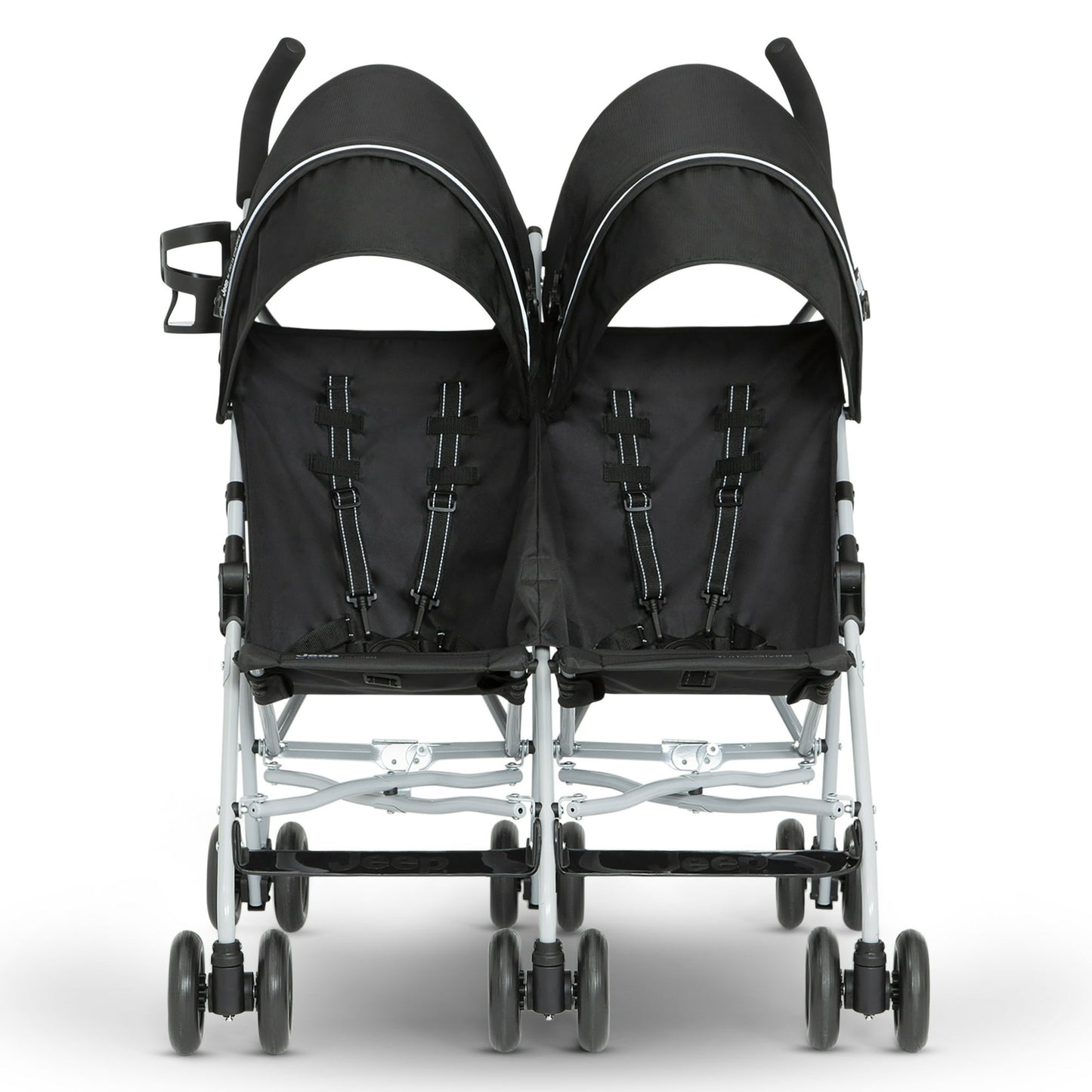Side by Side double baby stroller - designed for everyday use, offering smooth mobility, comfortable seating, and convenient features for parents on the go