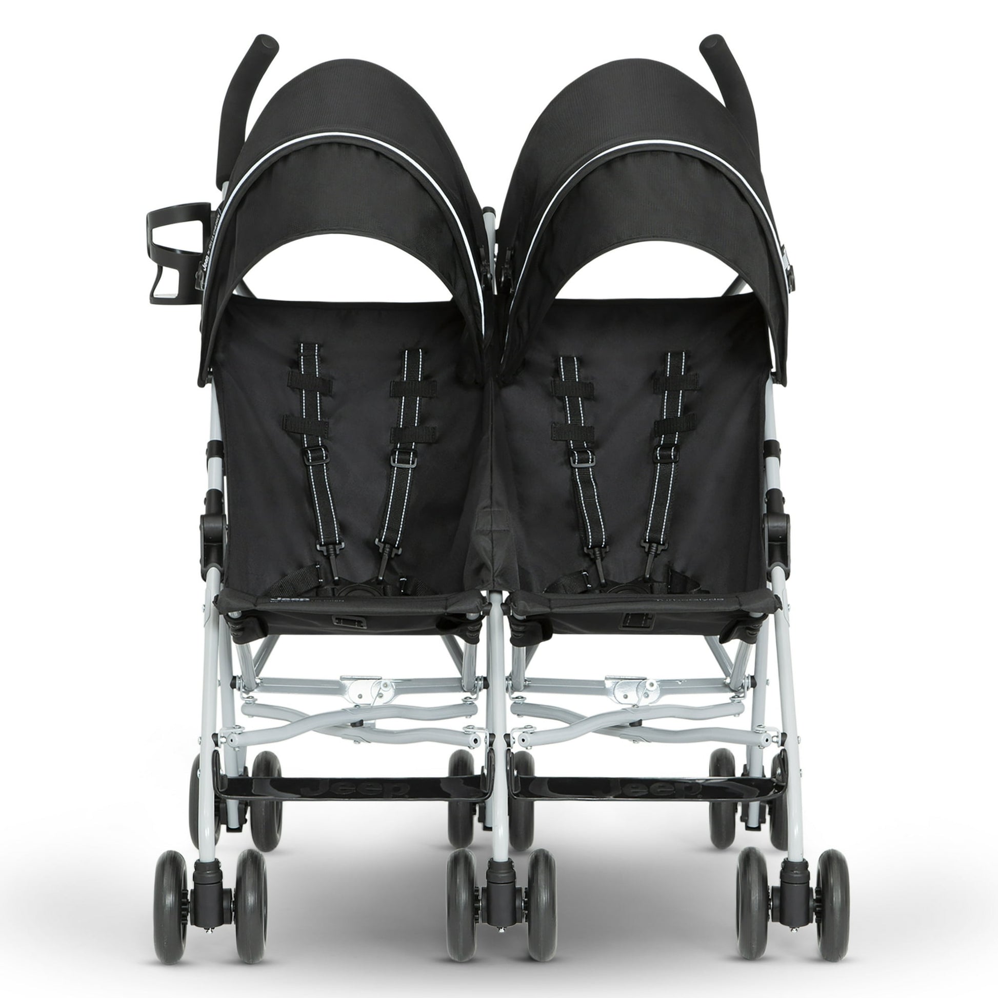 Side by Side double baby stroller - designed for everyday use, offering smooth mobility, comfortable seating, and convenient features for parents on the go