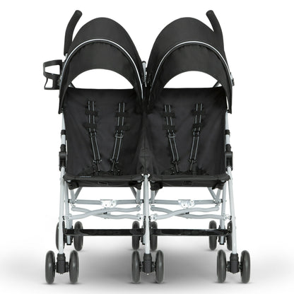 Side by Side double baby stroller - designed for everyday use, offering smooth mobility, comfortable seating, and convenient features for parents on the go