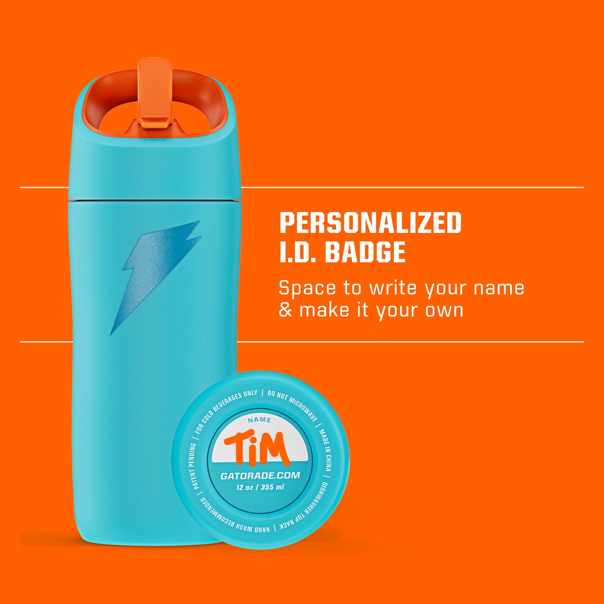Premium reusable water bottle for everyday hydration.