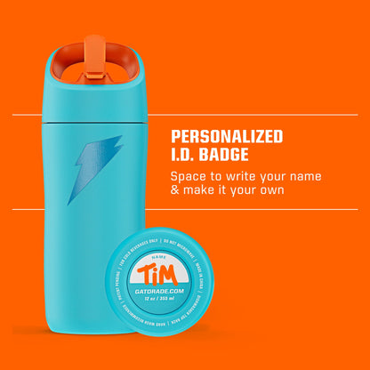 Premium reusable water bottle for everyday hydration.