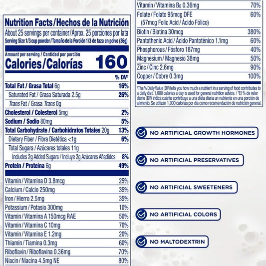 Enfagrow Premium Toddler Nutritional Drink, To Support Picky Eaters, Natural Milk Flavor, 24 Oz Can