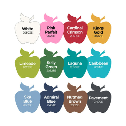 Apple Barrel Acrylic Craft Paint, Matte Finish, Essentials, 2 fl oz, 12 Pc