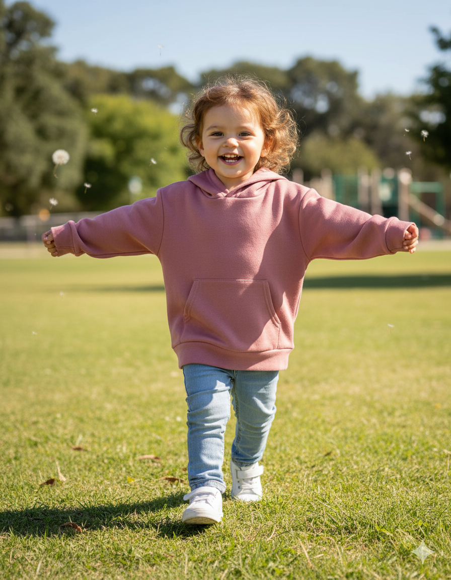 Premium Cozy Kids Hoodie –Toddler Sponge Fleece Pullover | Hoodie Sweatshirt Soft, Warm & Everyday Comfort