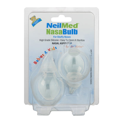 nasal aspirator packaging for babies and kids on a white background