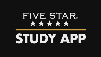 Five Star Spiral Notebook + Study App, 5 Subject, Wide Ruled, 8" x 10.5"